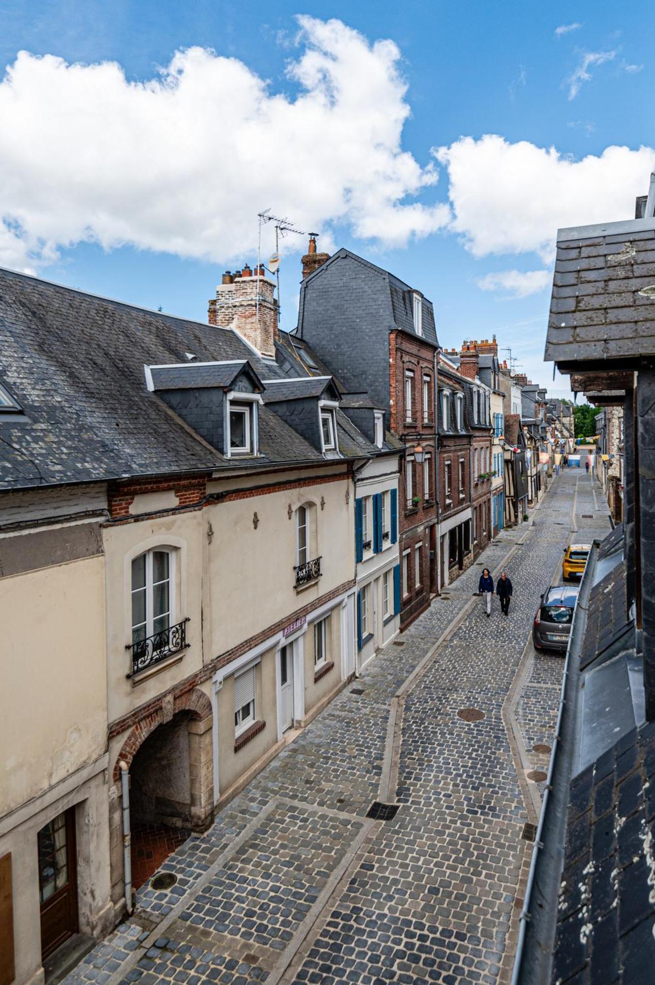 Apartmán Cosy Loft - Plein Centre D'Honfleur Exteriér fotografie