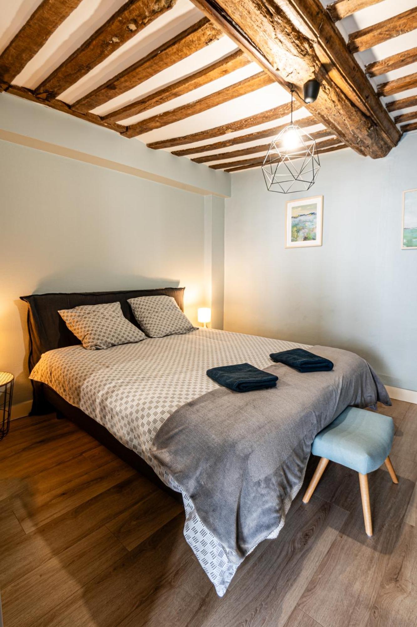 Apartmán Cosy Loft - Plein Centre D'Honfleur Exteriér fotografie