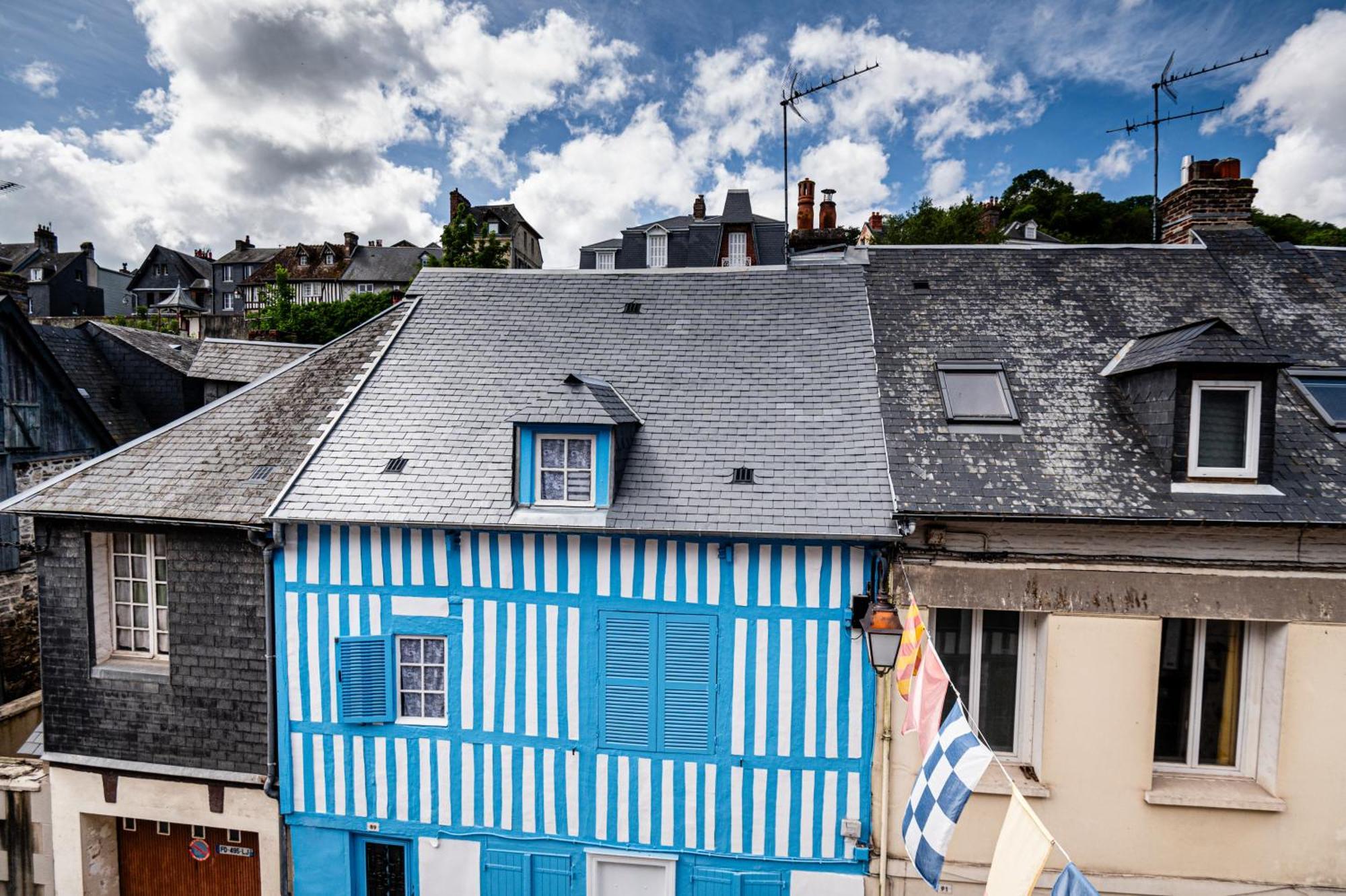 Apartmán Cosy Loft - Plein Centre D'Honfleur Exteriér fotografie