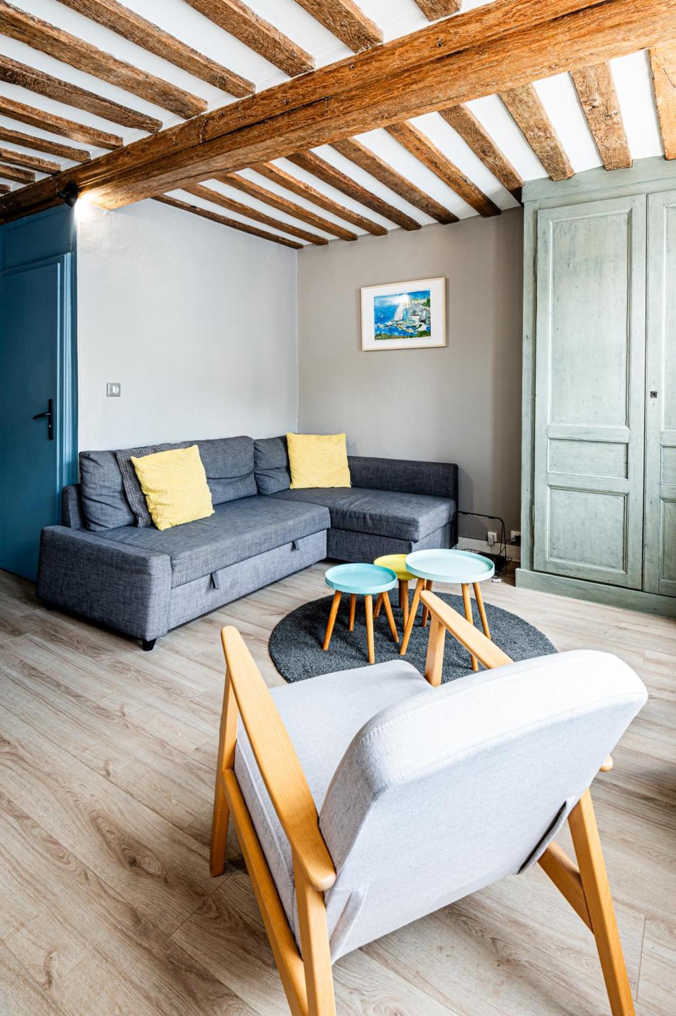 Apartmán Cosy Loft - Plein Centre D'Honfleur Exteriér fotografie